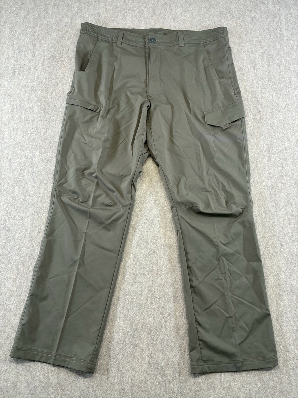 Pacific Trail Men's Cargo Outdoor Pants Olive Green 40x32 Stretch Hiking Utility
